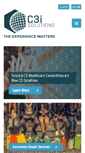 Mobile Screenshot of c3isolutions.com